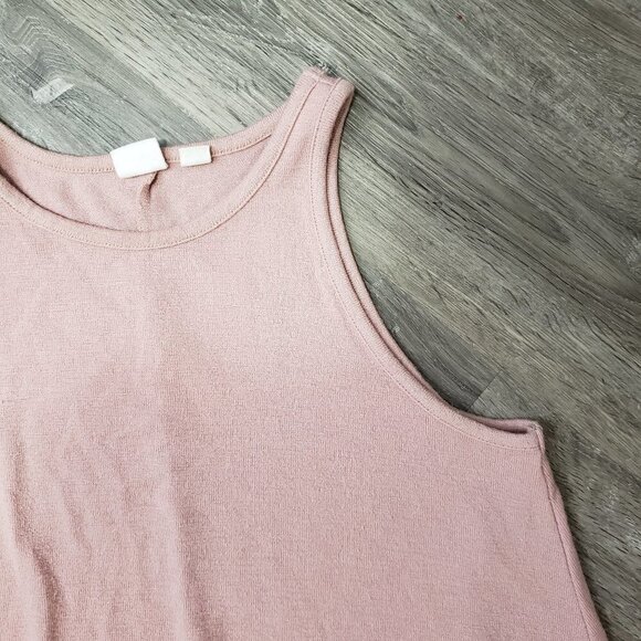 GAP * Knit Tank Dress * A-Line Blush Pink Sz XS - Picture 4 of 8